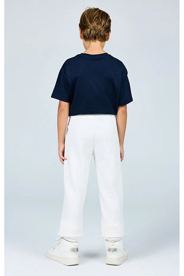 Детские спортивные штаны для девочек хлопковые Champion, Beige-16 — фото 2