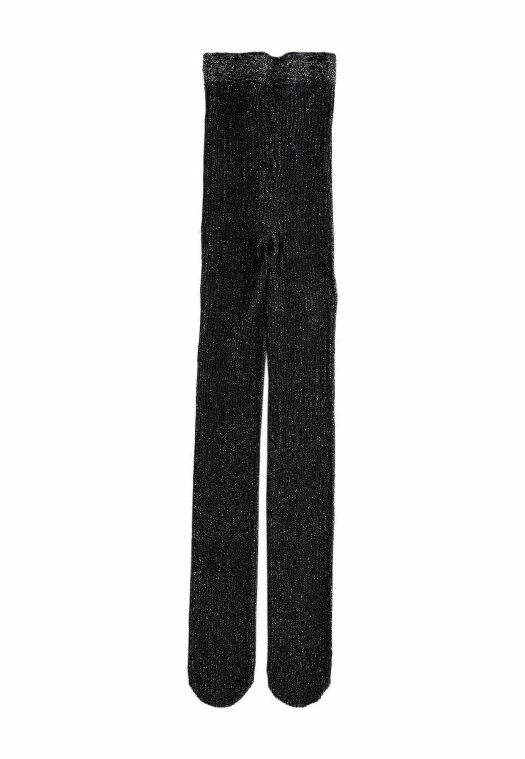 Колготки в рубчик плотностью 60 ден с блестками - колготки Next, Black