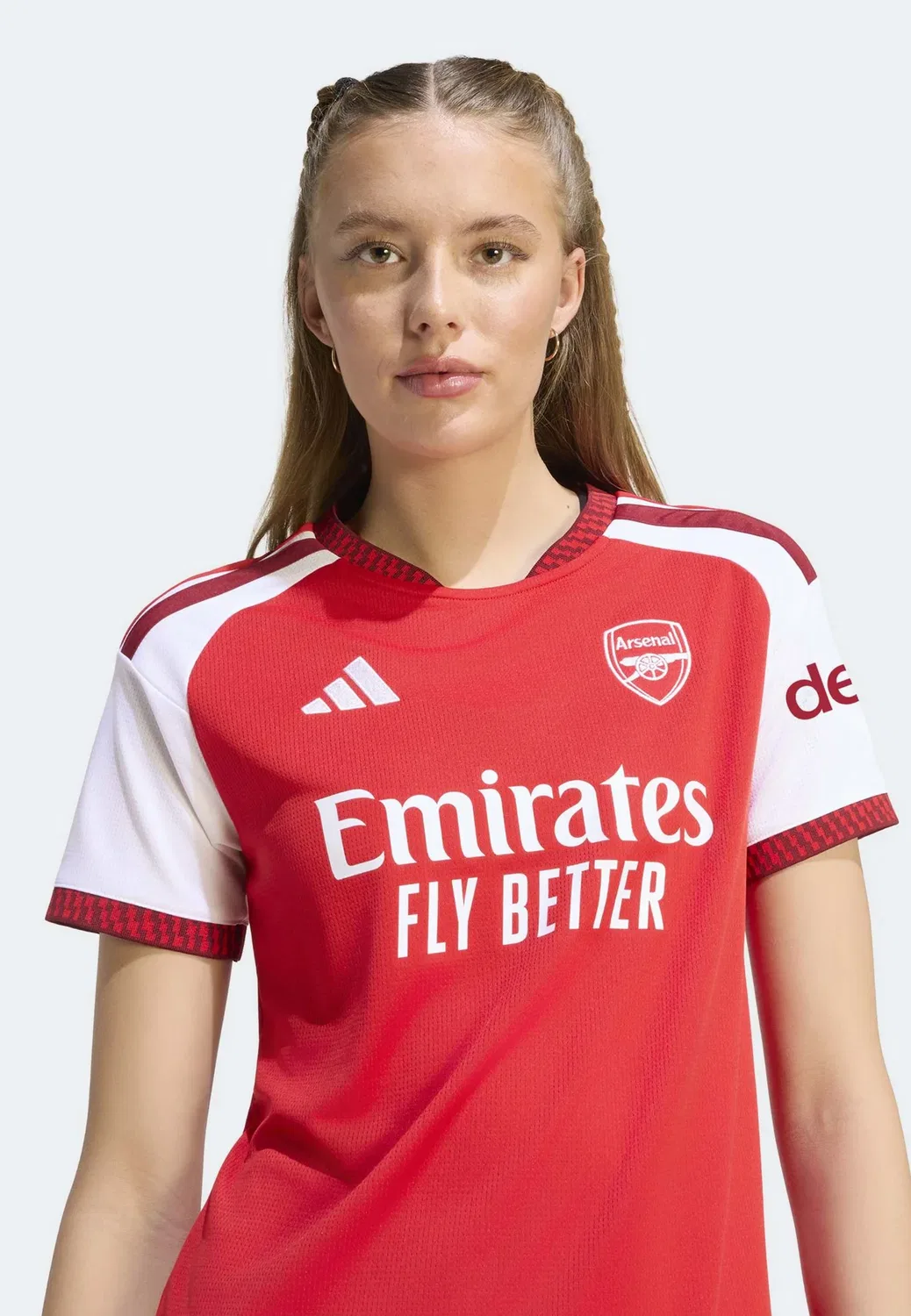 Домашняя форма «Арсенала» на сезон 26/27 Adidas Performance, Better Scarlet — фото 4