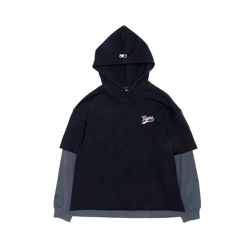 Детский худи с капюшоном Detroit Tigers MLB, Черный