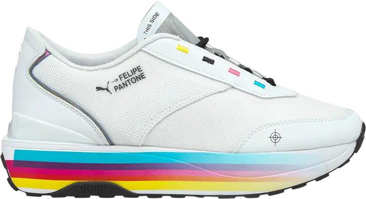 Кроссовки Puma Felipe Pantone x Wmns Cruise Rider White, белый