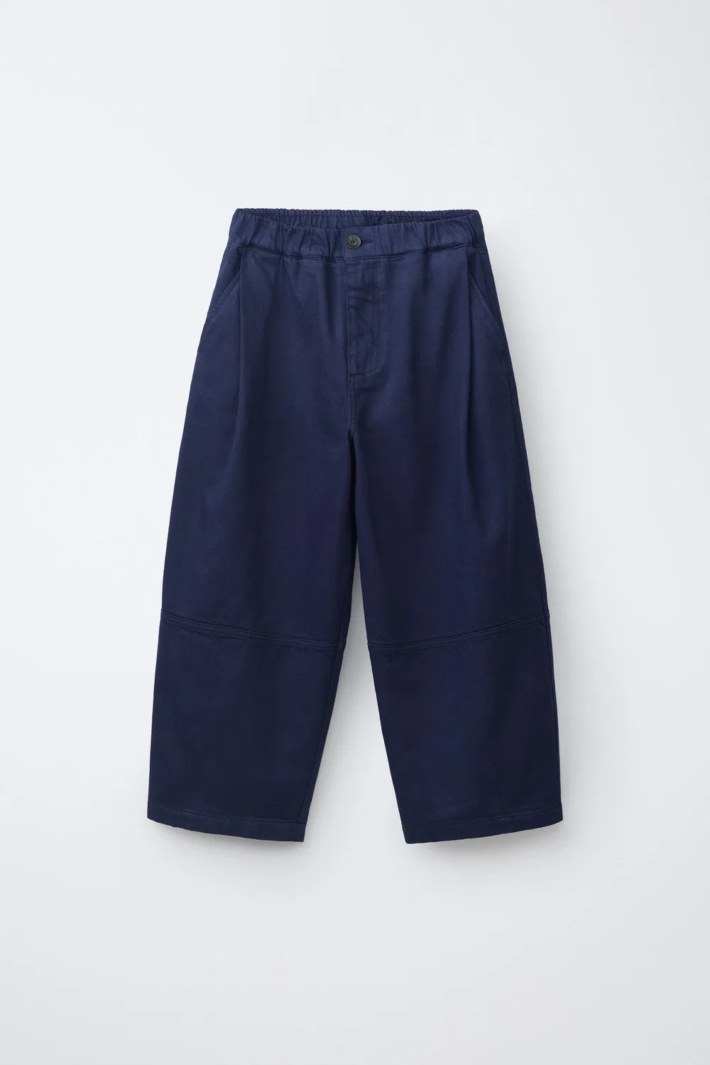 Брюки с бочкообразными штанинами ZARA, Blue