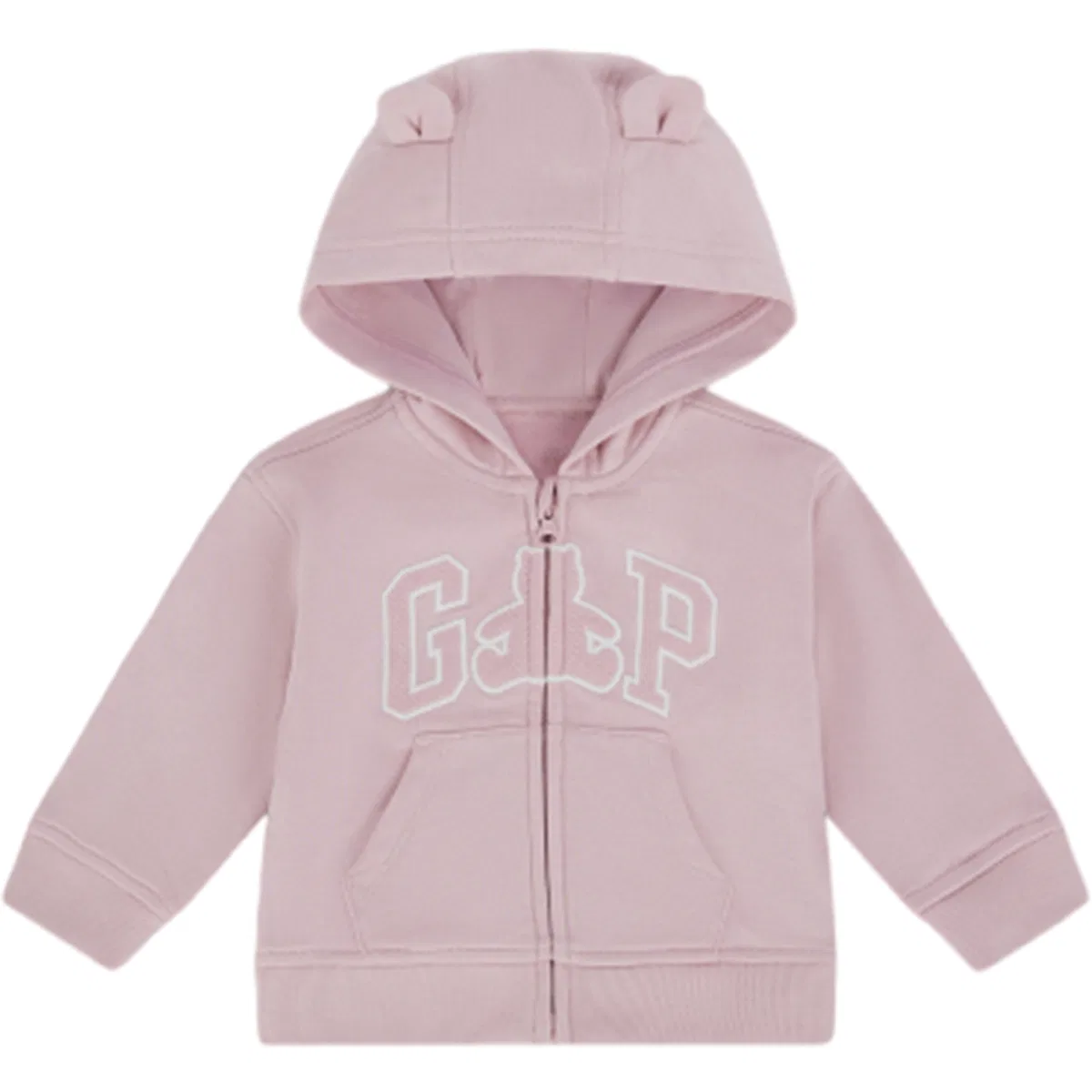 Детский худи с капюшоном для мальчика GAP, Розовый
