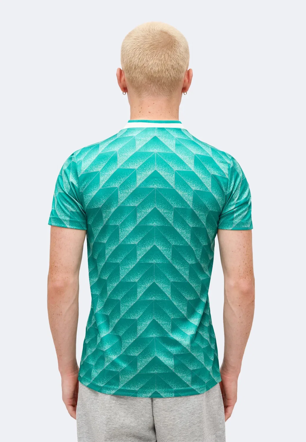 Выездная футбольная форма сборной Германии 1990 года Adidas Originals, Power Green — фото 3