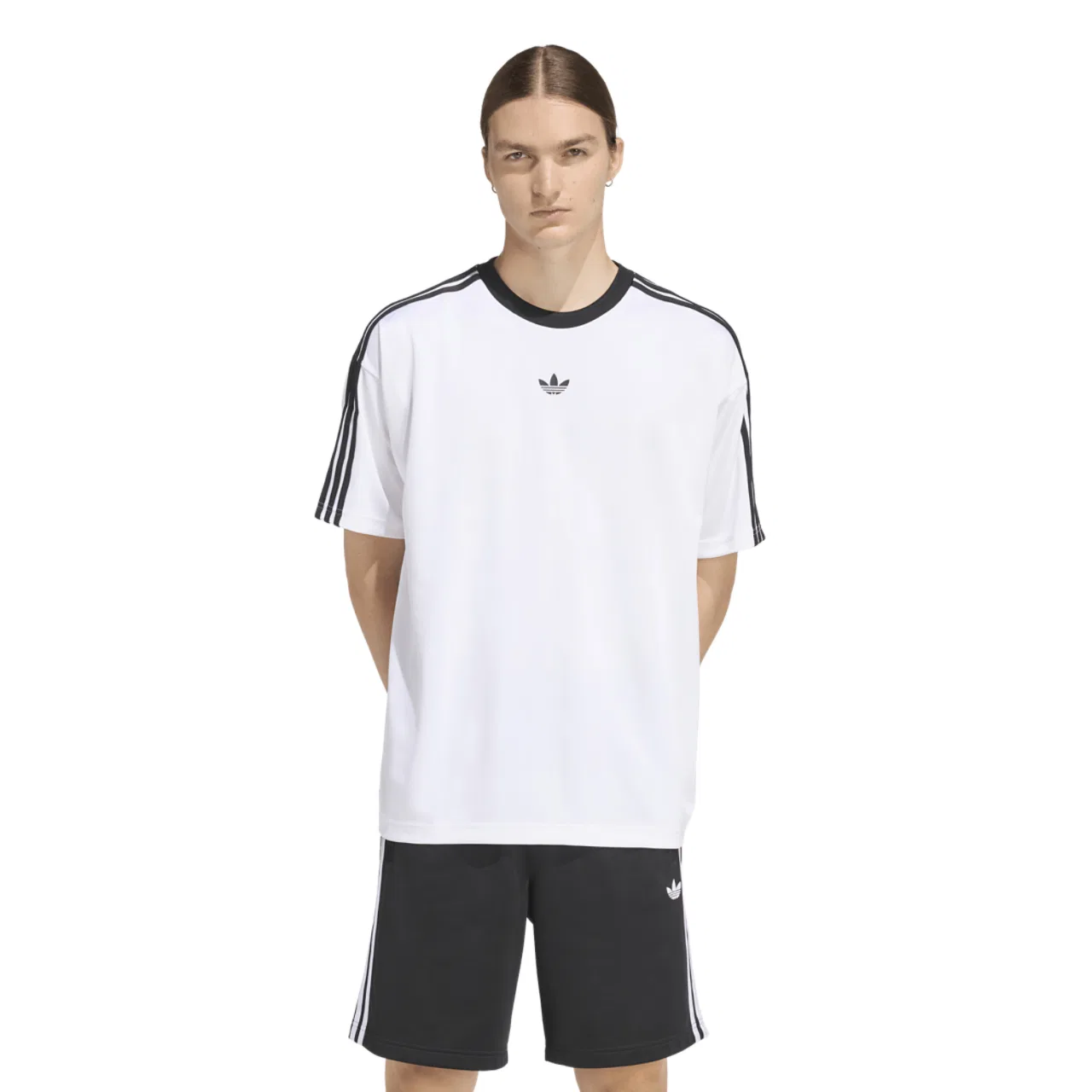 Мужская джерси Jacquard Adidas, белый/черный