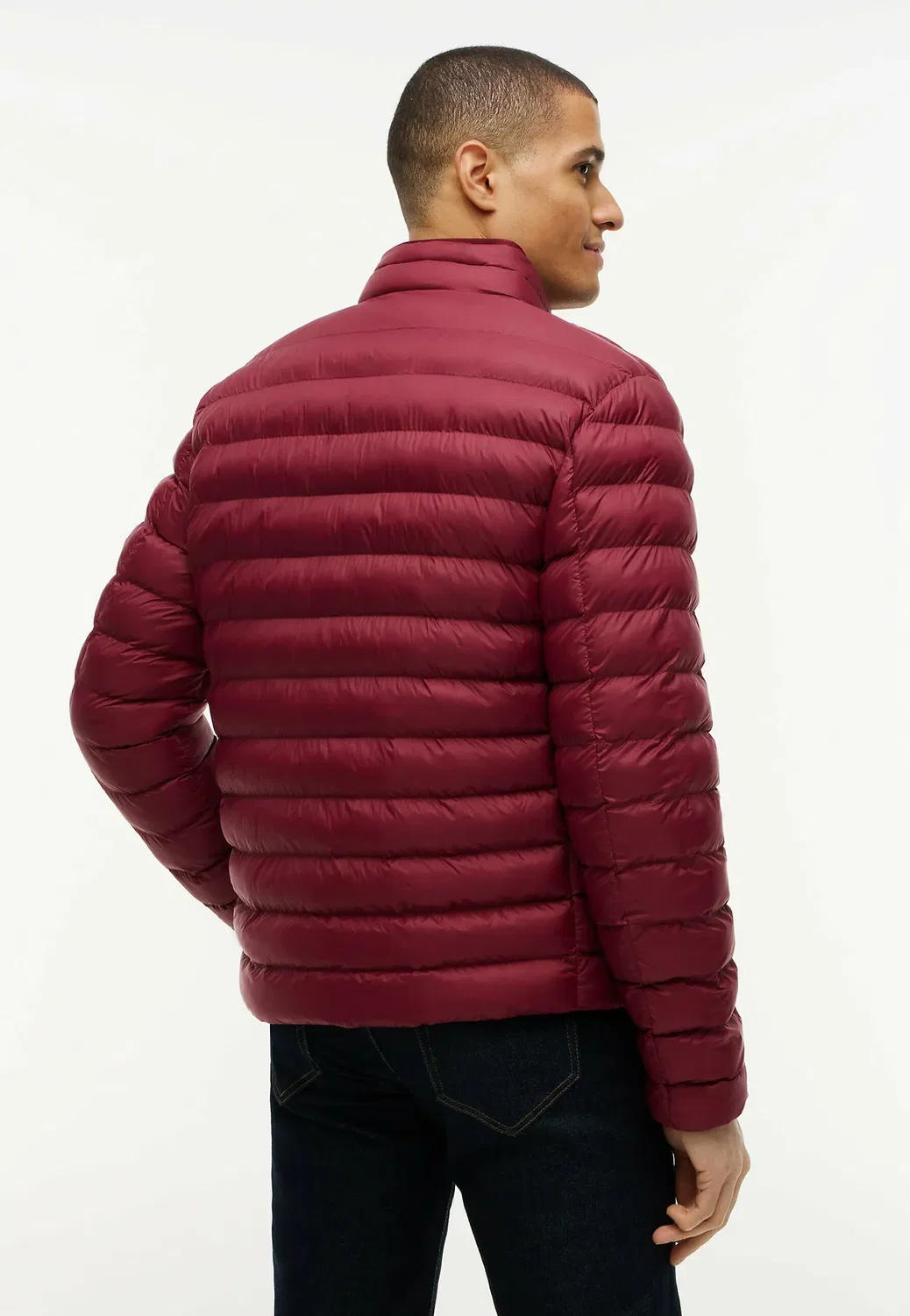 Удобная, компактная стеганая куртка - зимняя куртка Tommy Hilfiger, Burgundy — фото 3