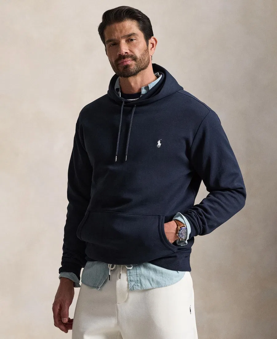 Мужской свитшот классического кроя с капюшоном Polo Ralph Lauren, Aviator Navy