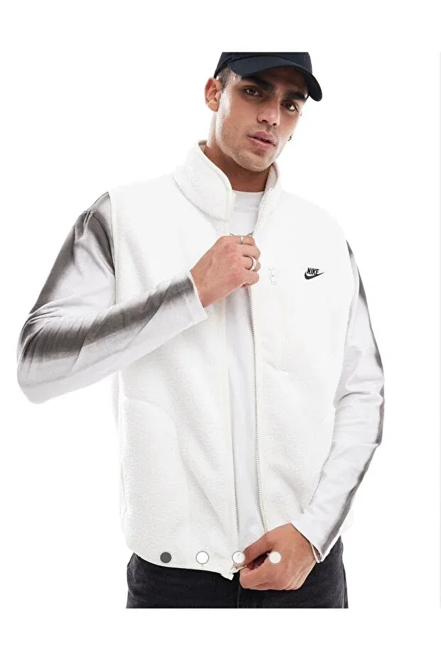 Мужской жилет с принтом Nike, White