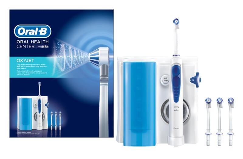 

Зубная нить + запасная головка Oral B Oxyjet MD20