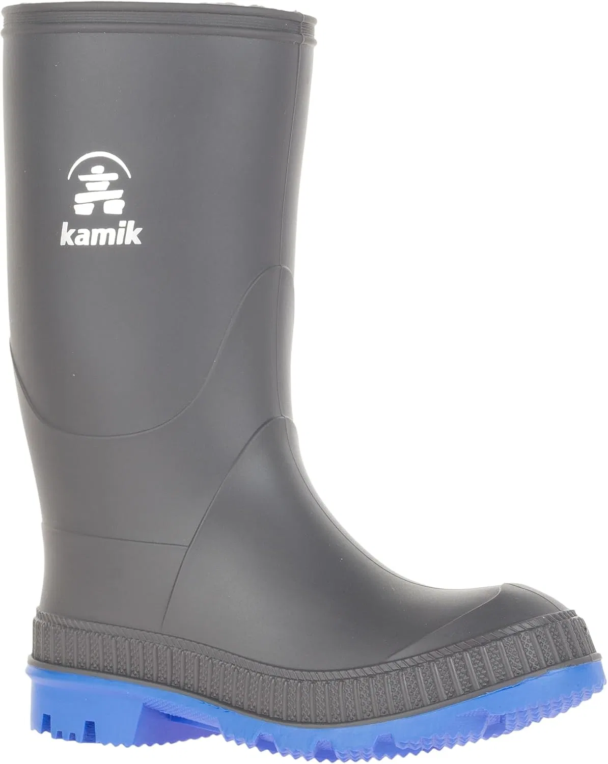Детские сапоги для девочек Kamik Kids' Youth Stomp, Charcoal/Blue