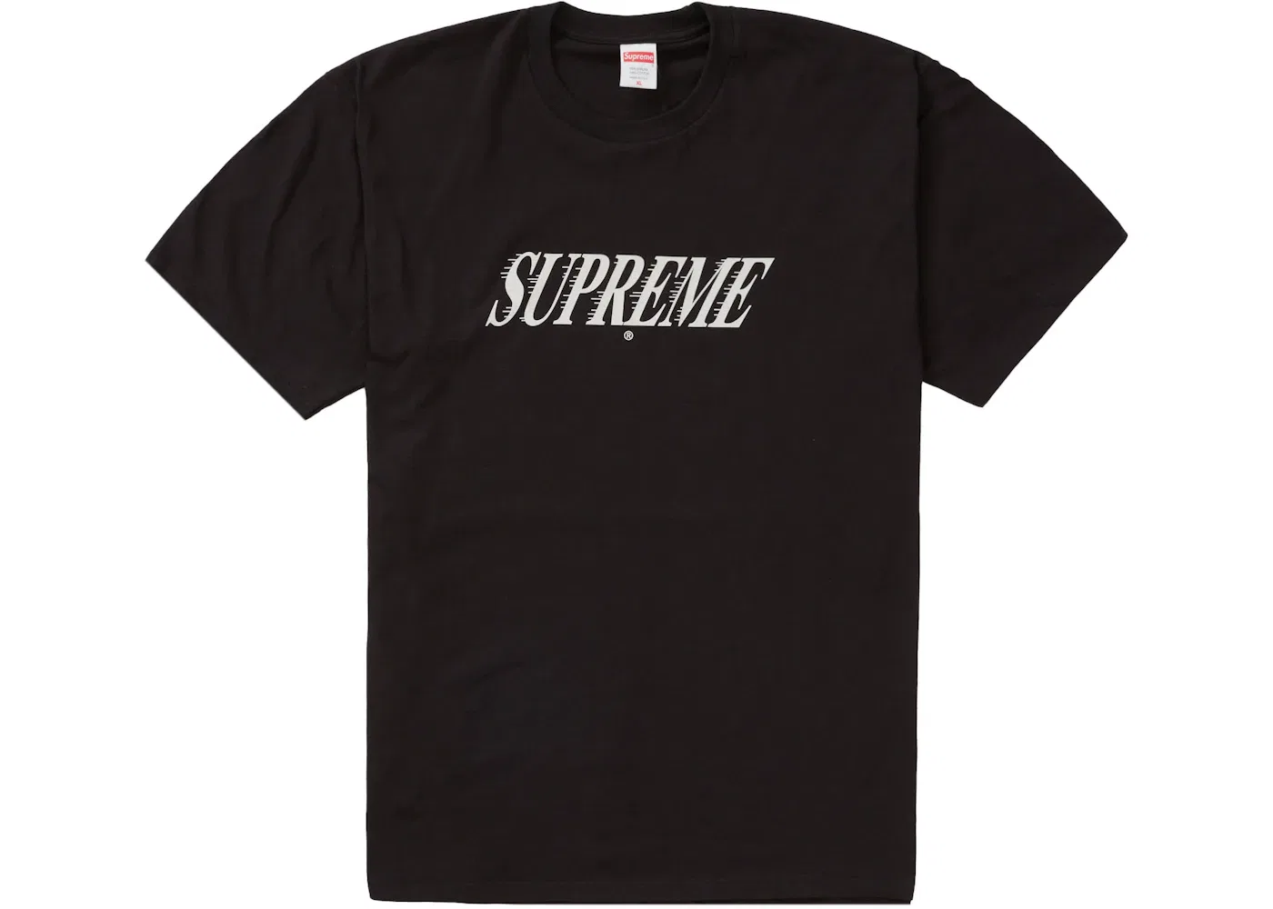 Мужская футболка с принтом Slap Shot Tee Supreme, Black