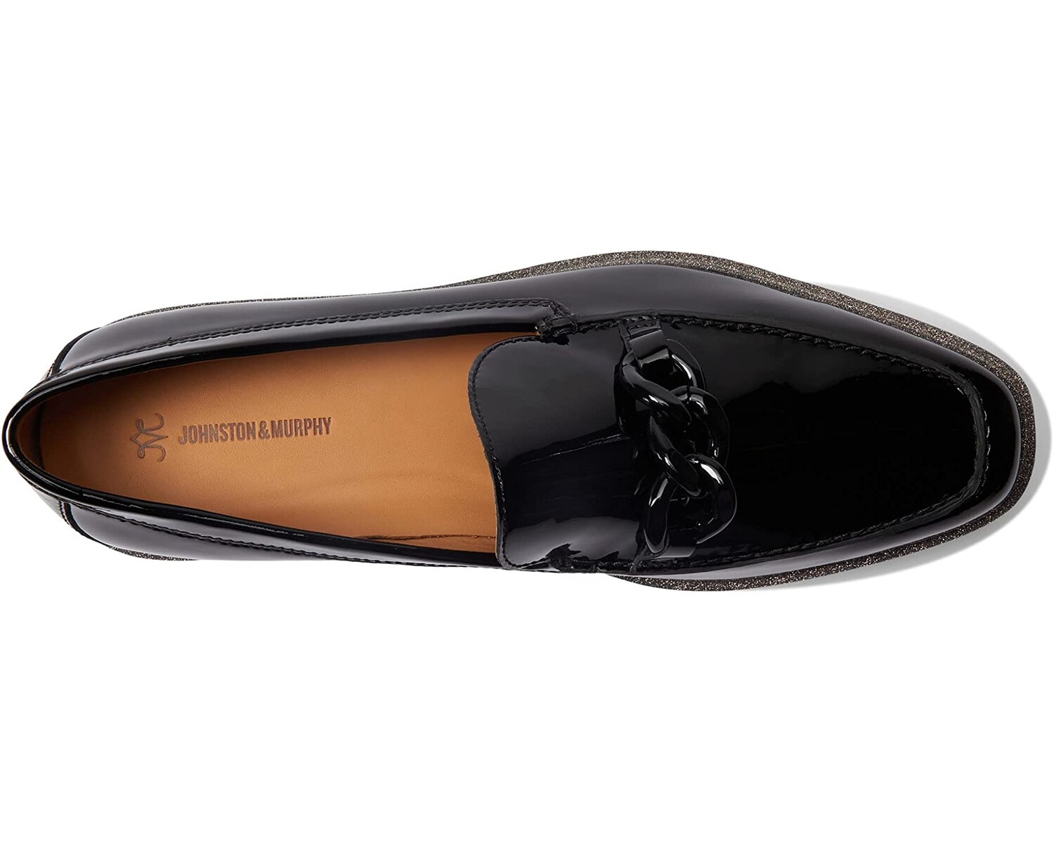 

Лоферы Gracelyn Chain Loafer Johnston & Murphy, черный