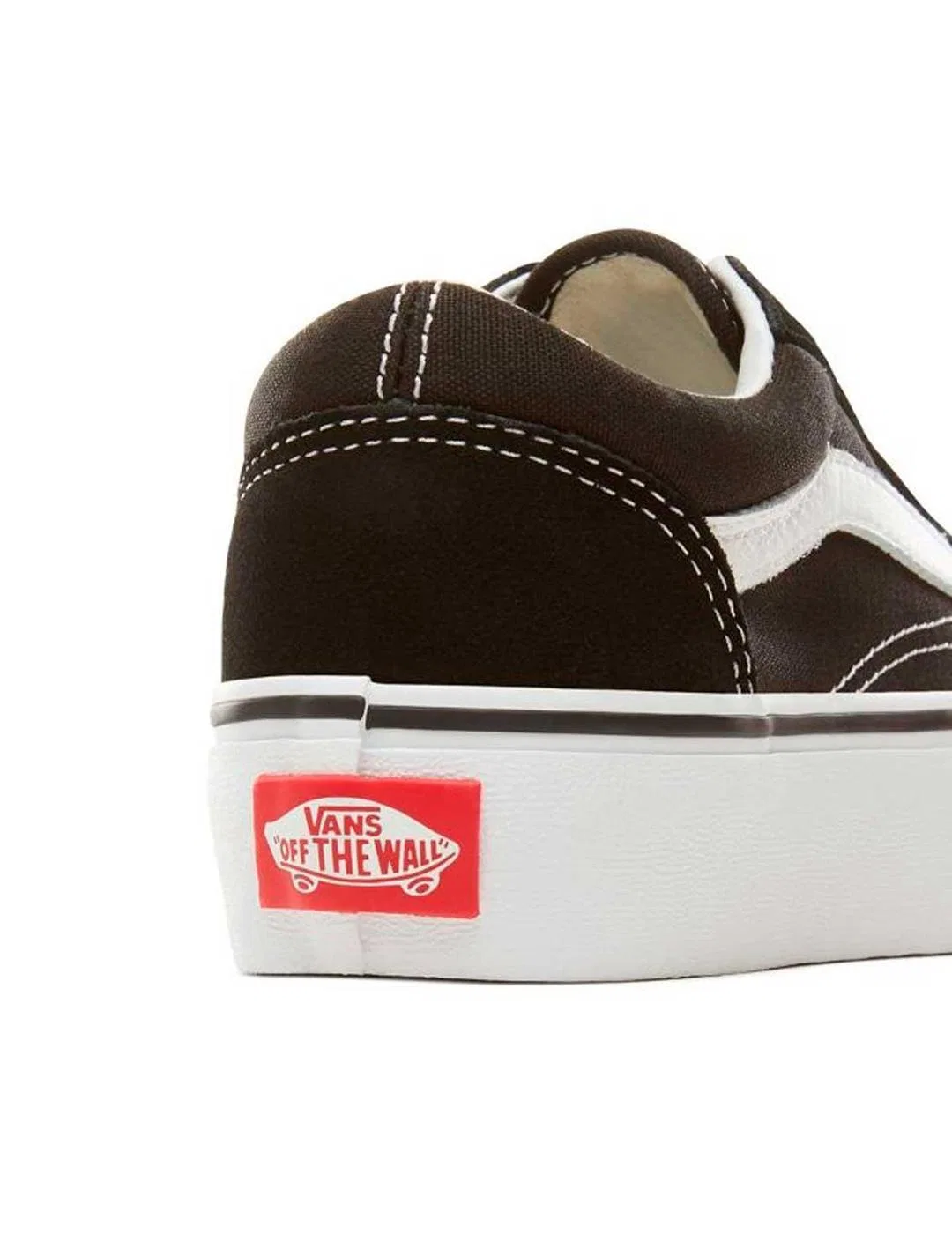 Детский кеды Vans Old Skool Platform, Schwarz — фото 4