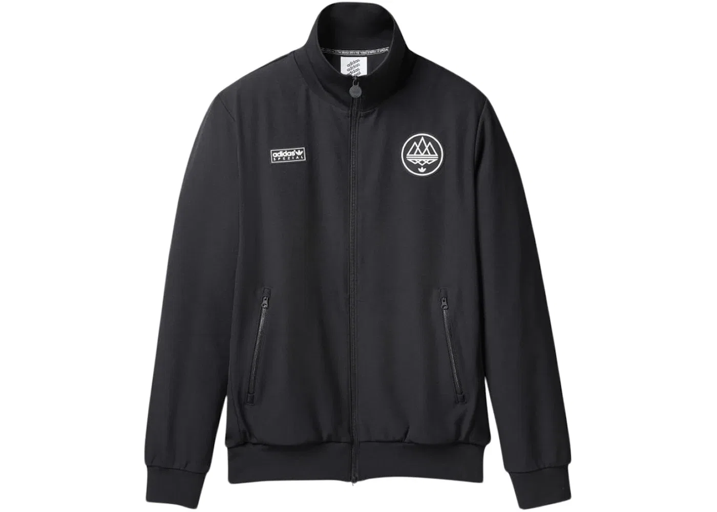 Мужская куртка-ветровка с длинным рукавом Adidas Originals Spezial Marnach Track Jacket, Black