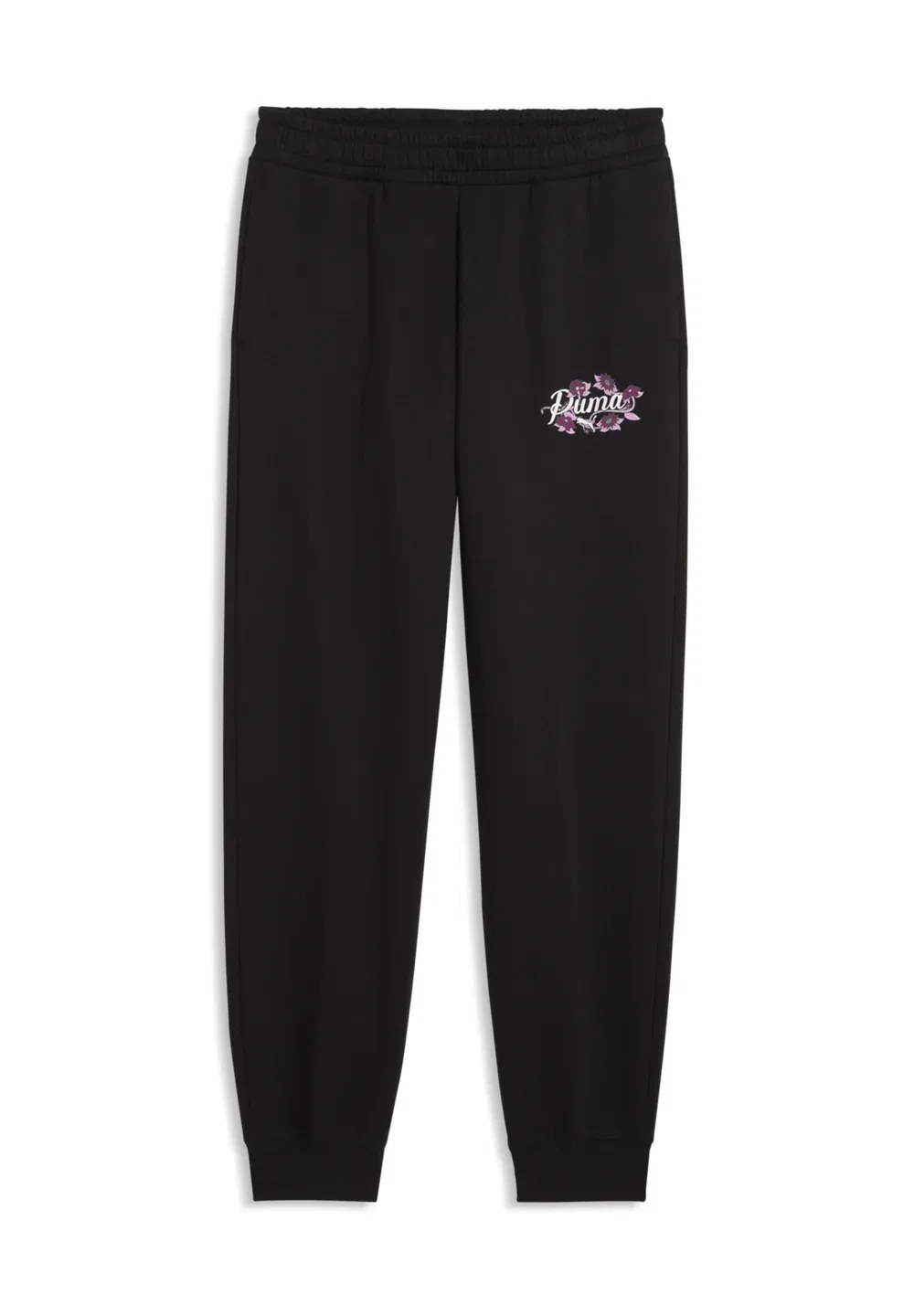 Спортивные штаны Ess nature 2.0 graphic sweatpants fl - спортивные штаны Puma, Puma Black — фото 4