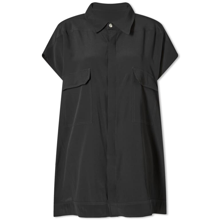 

Рубашка Rick Owens Jumbo Outershirt, черный