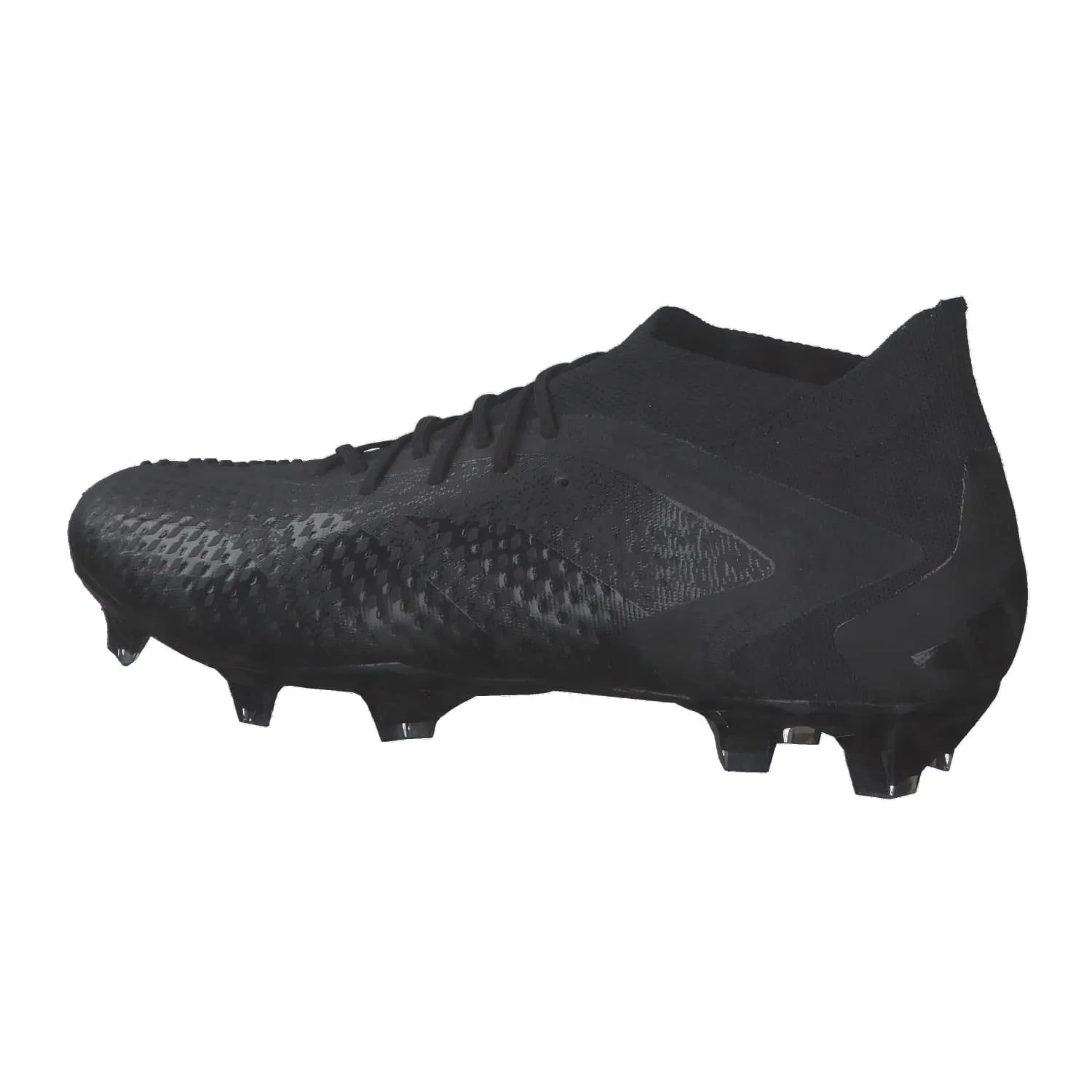 Детские бутсы для мальчиков с шипами Predator Accuracy.1 Fg Adidas, Black Core Black Ftwr White — фото 4