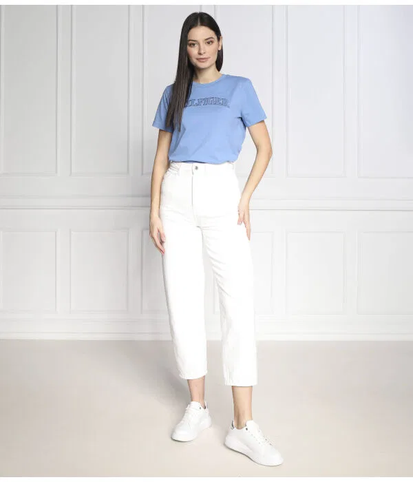 Женская футболка Regular Fit Tommy Hilfiger, синий — фото 2