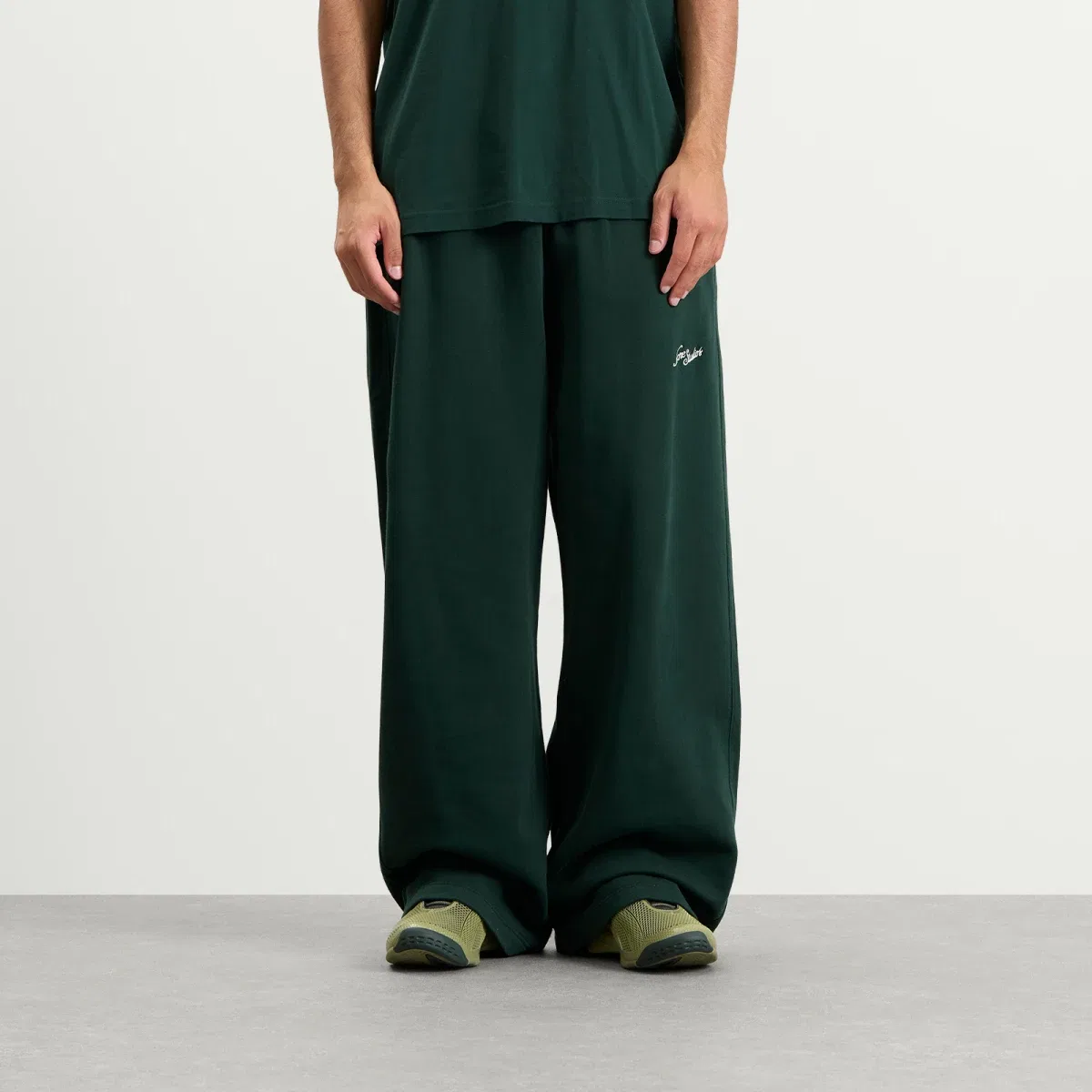 Спортивные штаны Prowsen u venice logo sweatpant Acne Studios, Dark Green — фото 2