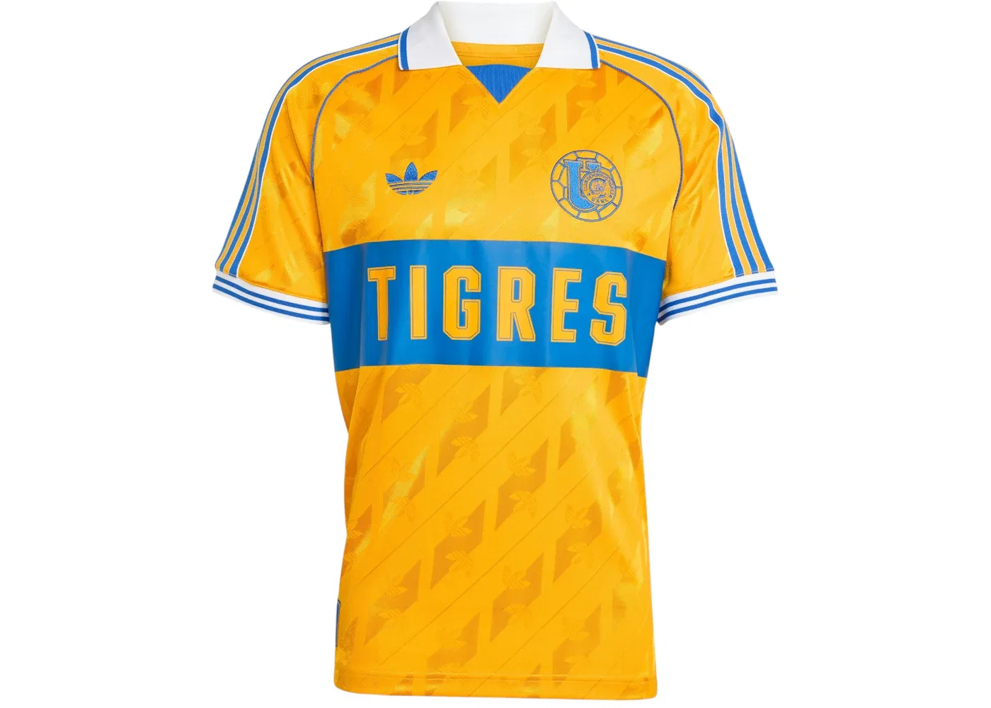 Мужская футбольная джерси Adidas Tigres Uanl Anniversary, Collegiate Gold