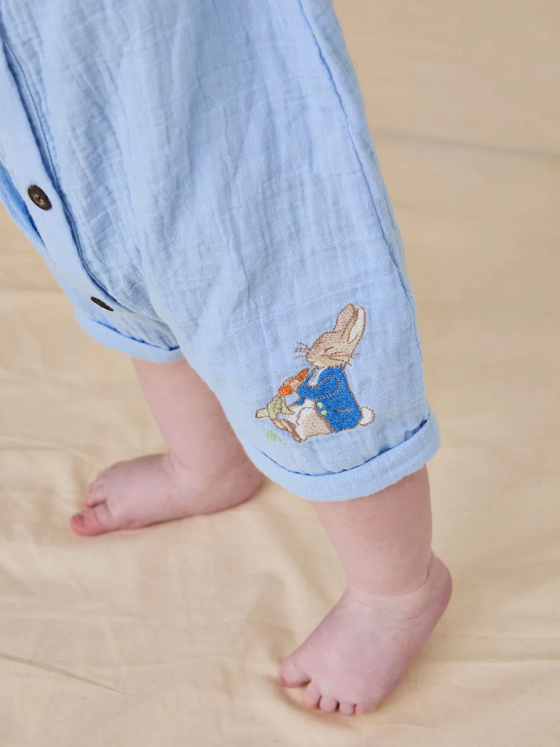 Ромпер Peter Rabbit, JoJo Maman Bébé, синий — фото 2