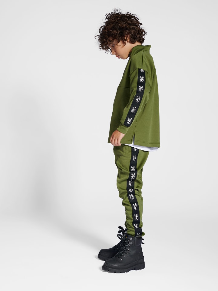 Толстовка Sometime Soon Halbreißverschluss Jacket Stscole Kinder, цвет OLIVE BRANCH — фото 3