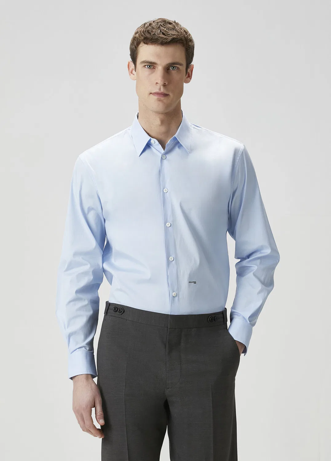 Рубашка Relax Fit Dan Dsquared2, light blue