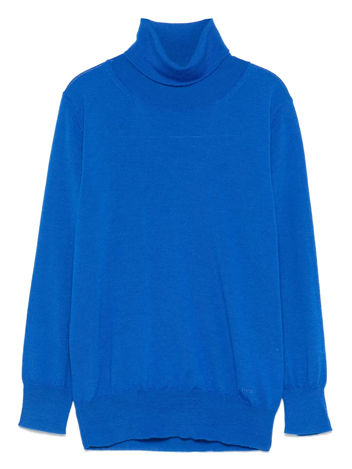 Св sweater с вышитым логотипом Paolo Pecora, синий