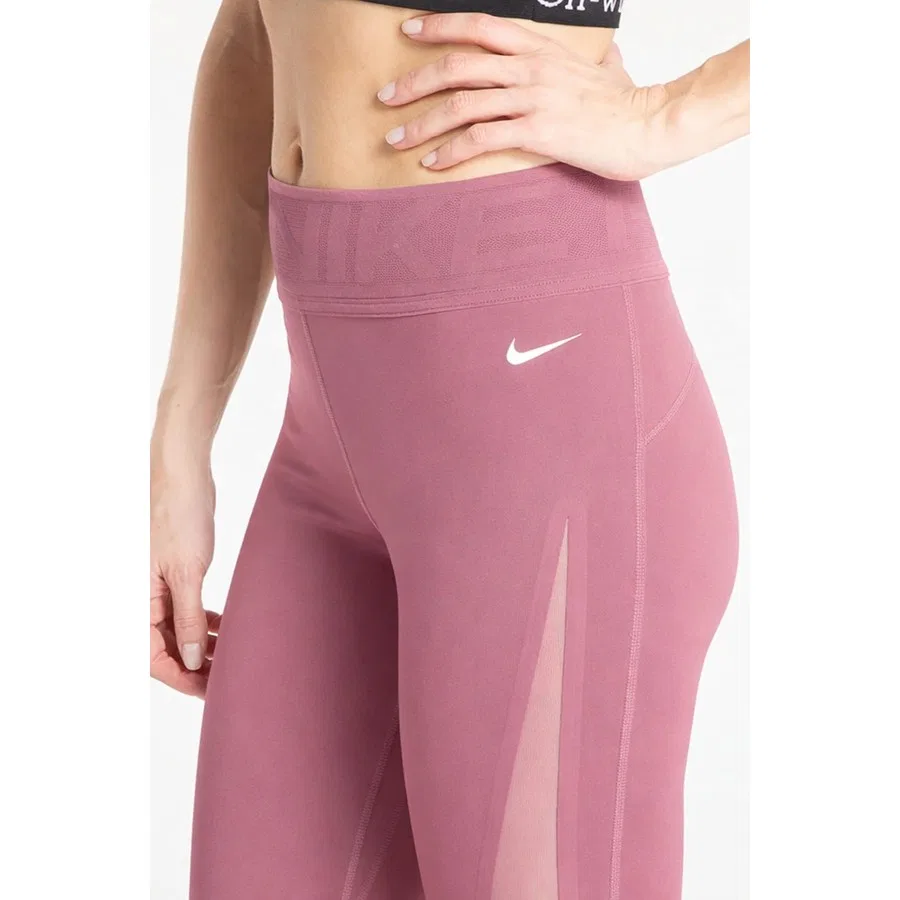 Женские леггинсы с высокой посадкой Pro Sculpt High Nike, Розовый — фото 3