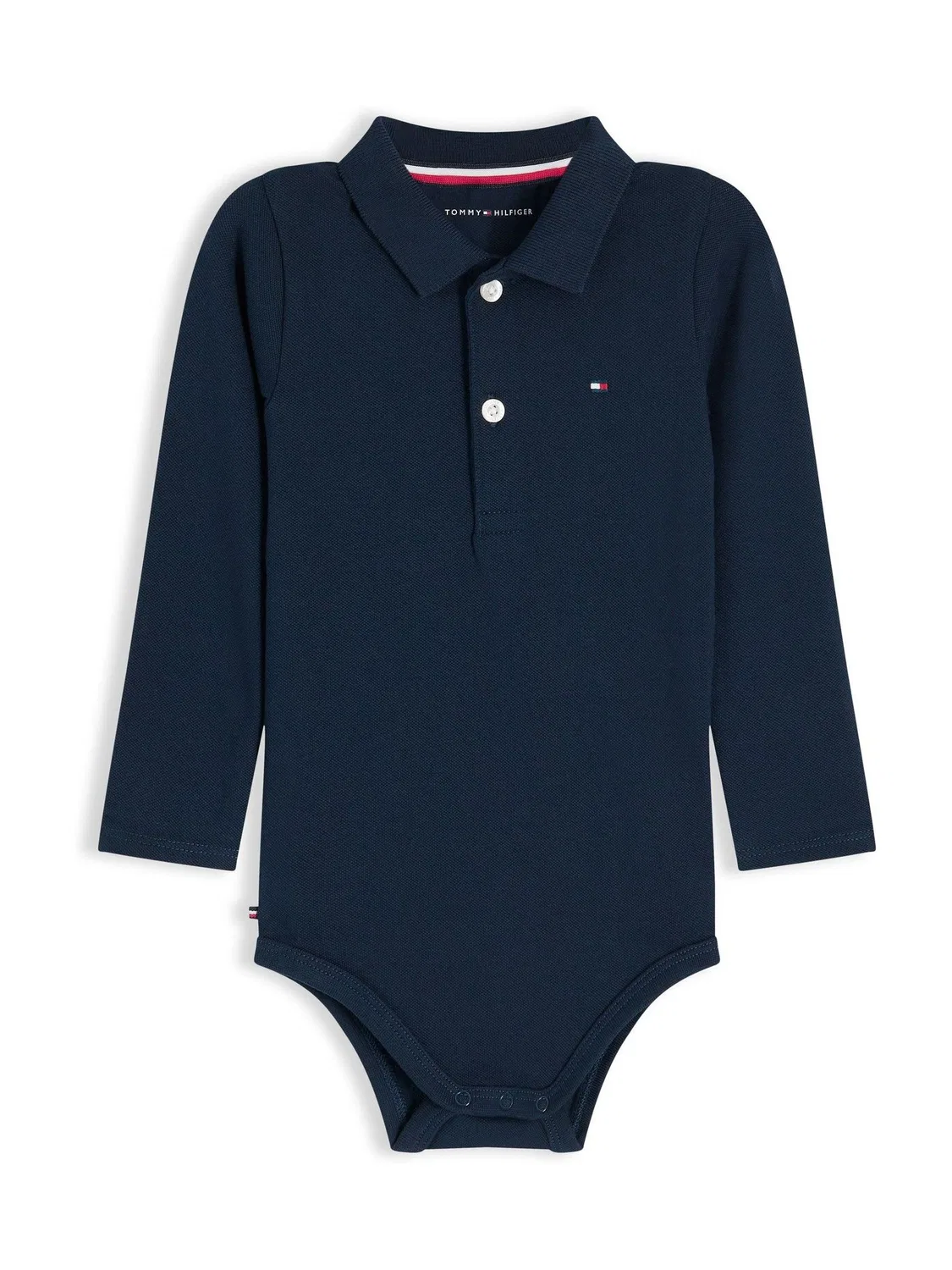 Поло-боди Tommy Hilfiger Essential, белый
