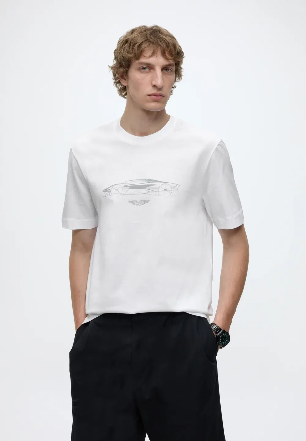Футболка с принтом Taut Boss, White — фото 4