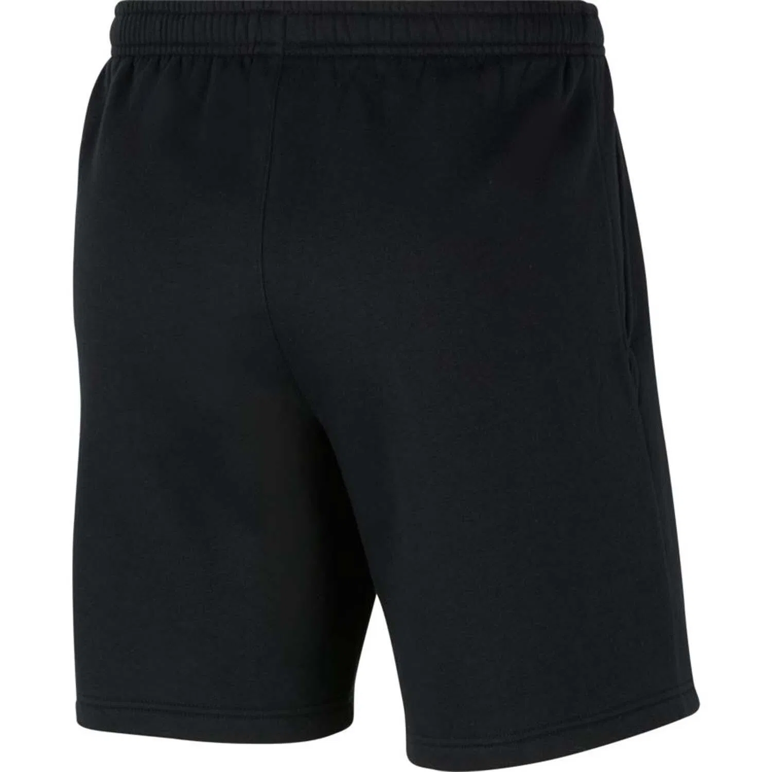 Детские спортивные шорты с флисом Nike Fleece Park 20 Jogger Shorts, Черный Белый — фото 2