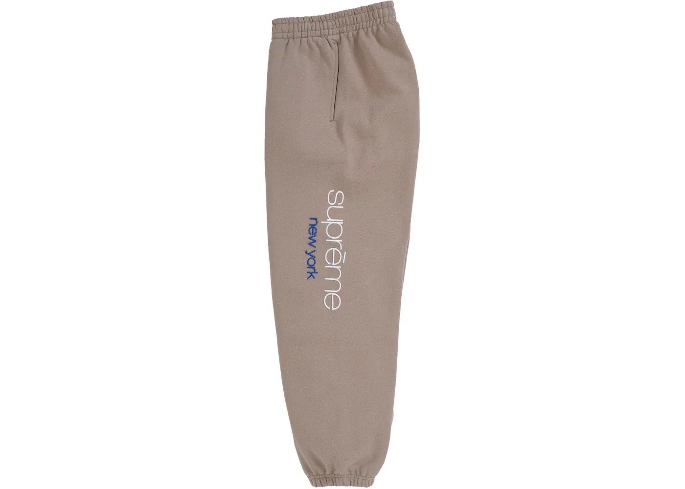 Мужские спортивные штаны классические с логотипом Supreme Sweatpant, Taupe — фото 2