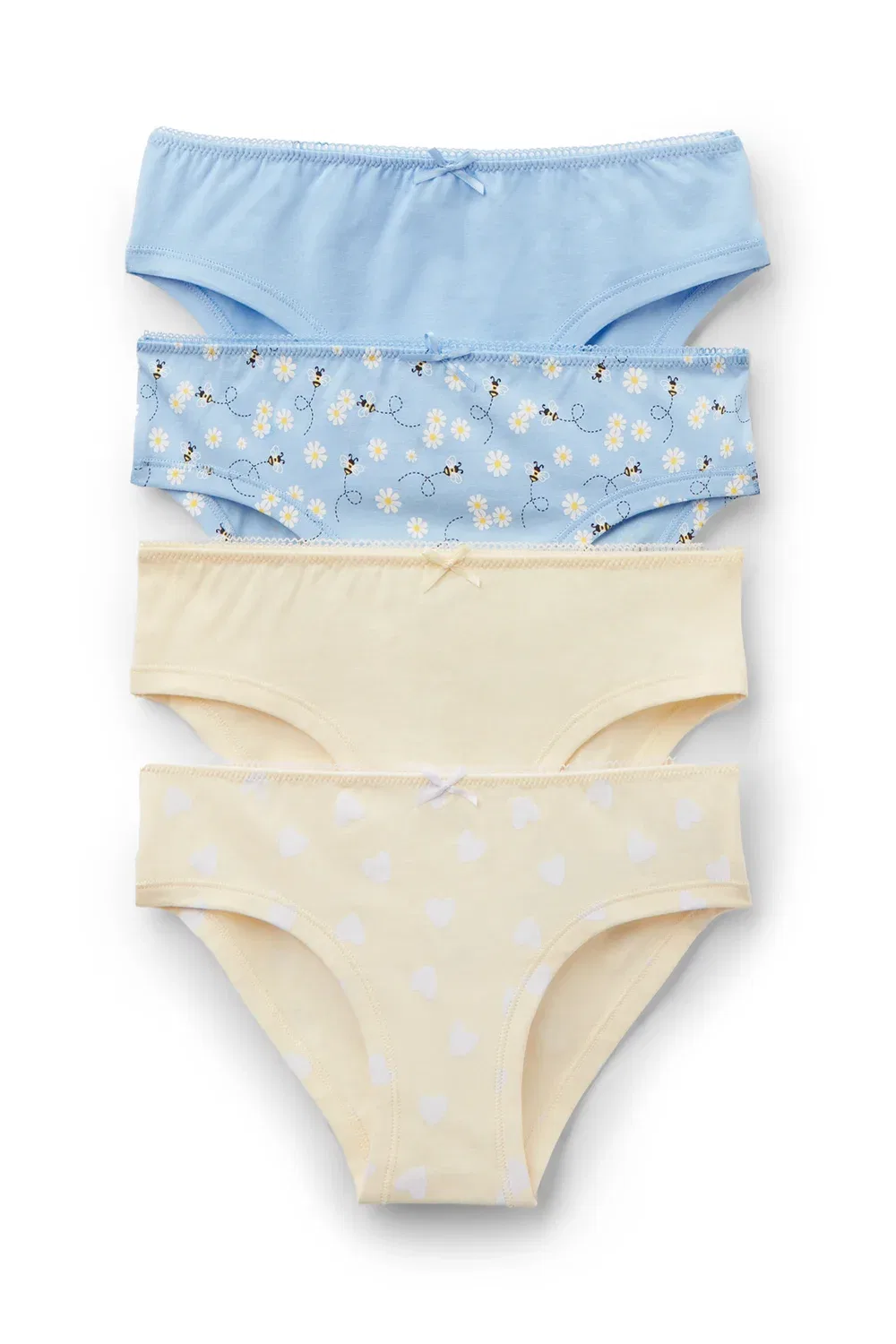 4 труса в упаковке Tezenis, Yellow