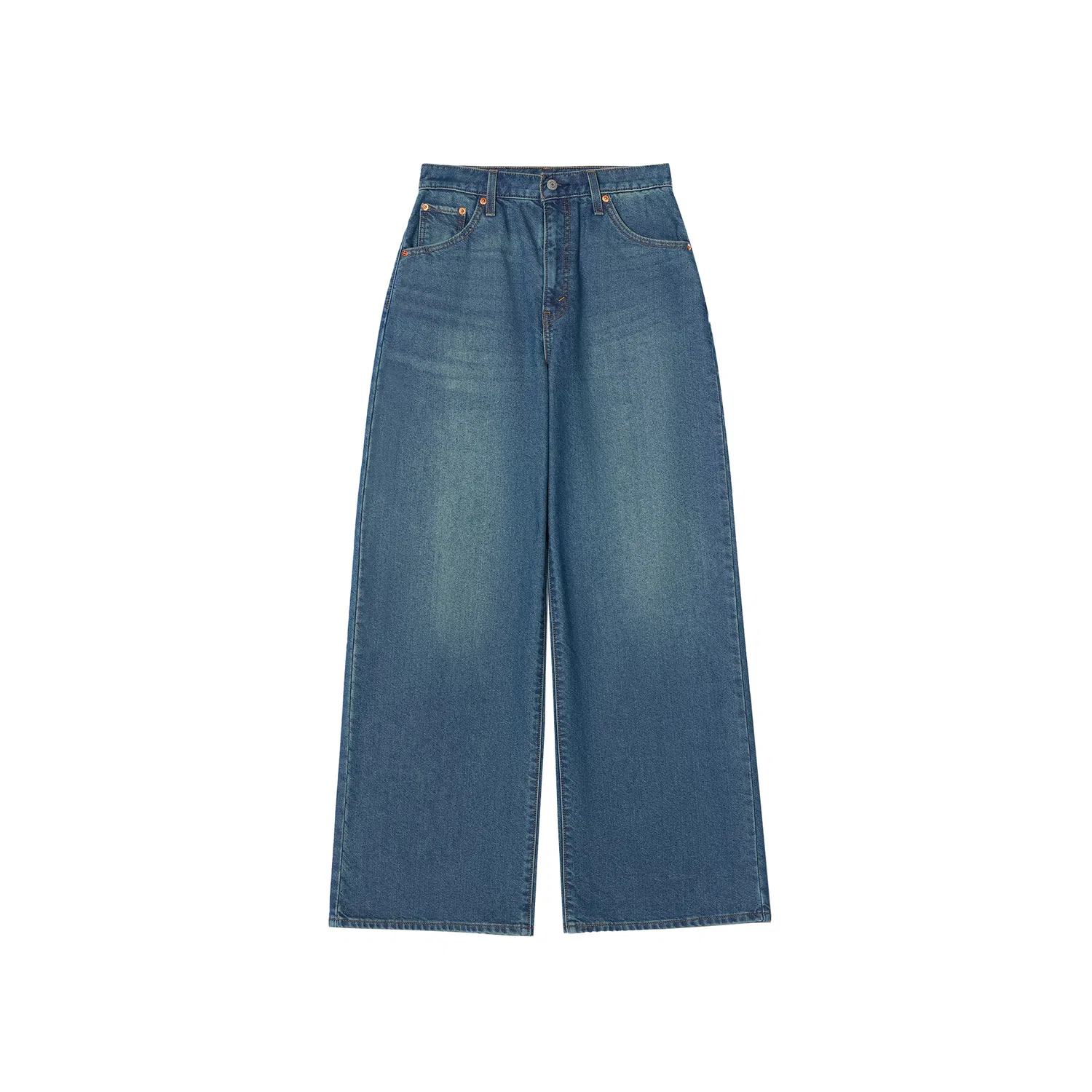 Женские джинсы прямого кроя Levi's, Medium Blue