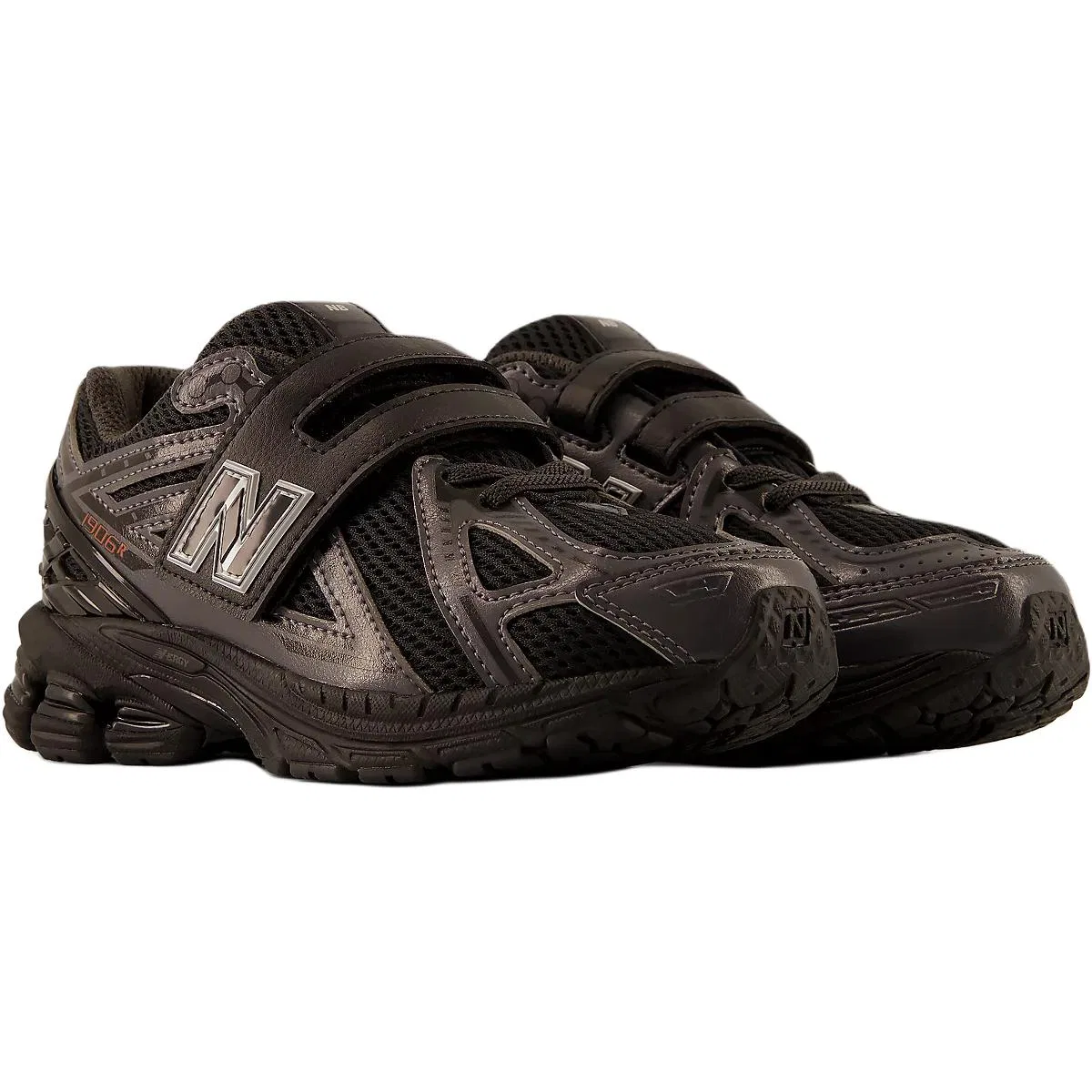 Детские кроссовки для бега с широкой колодкой New Balance, Black — фото 4