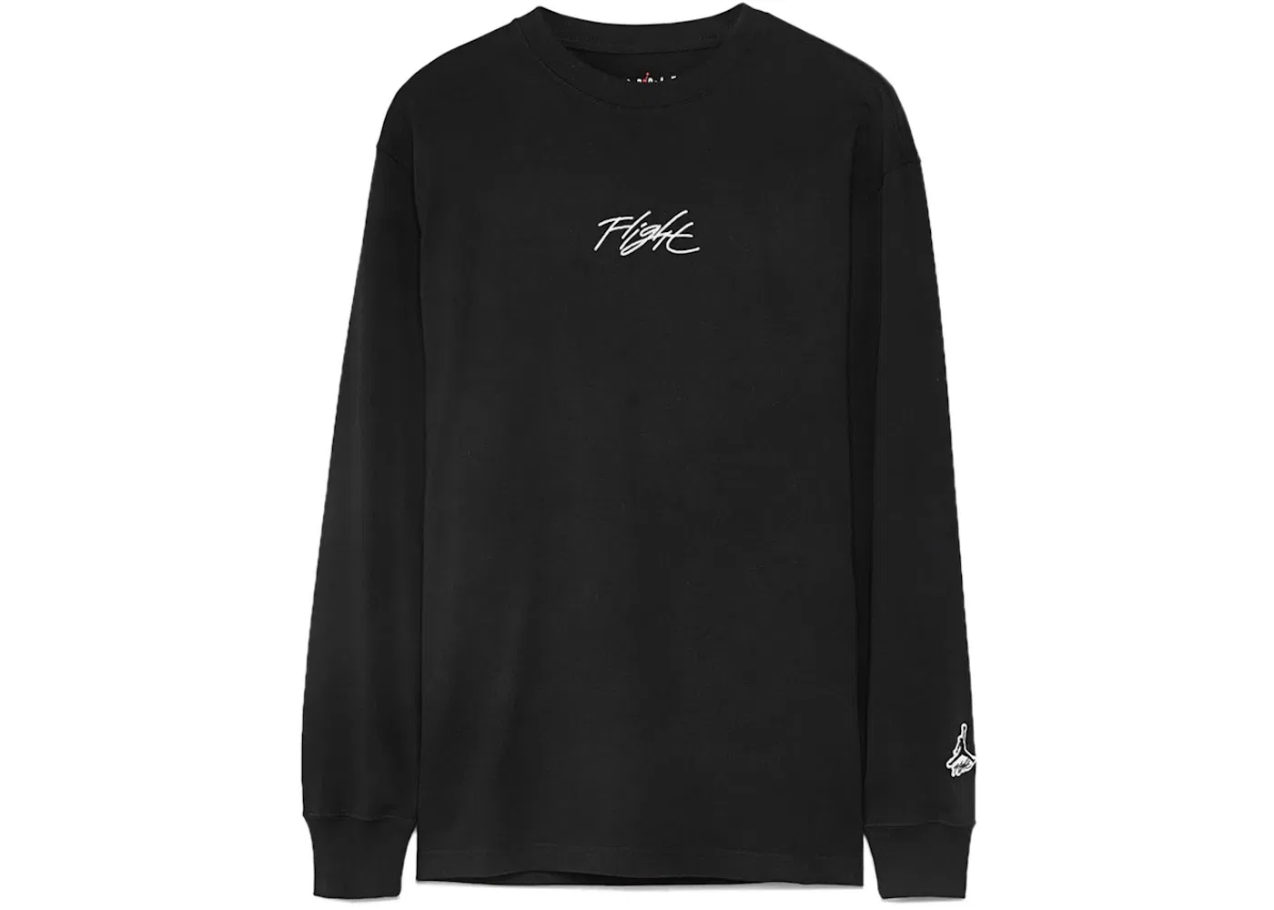 Мужская футболка с длинным рукавом Nike Jordan Flight Essentials, Черный