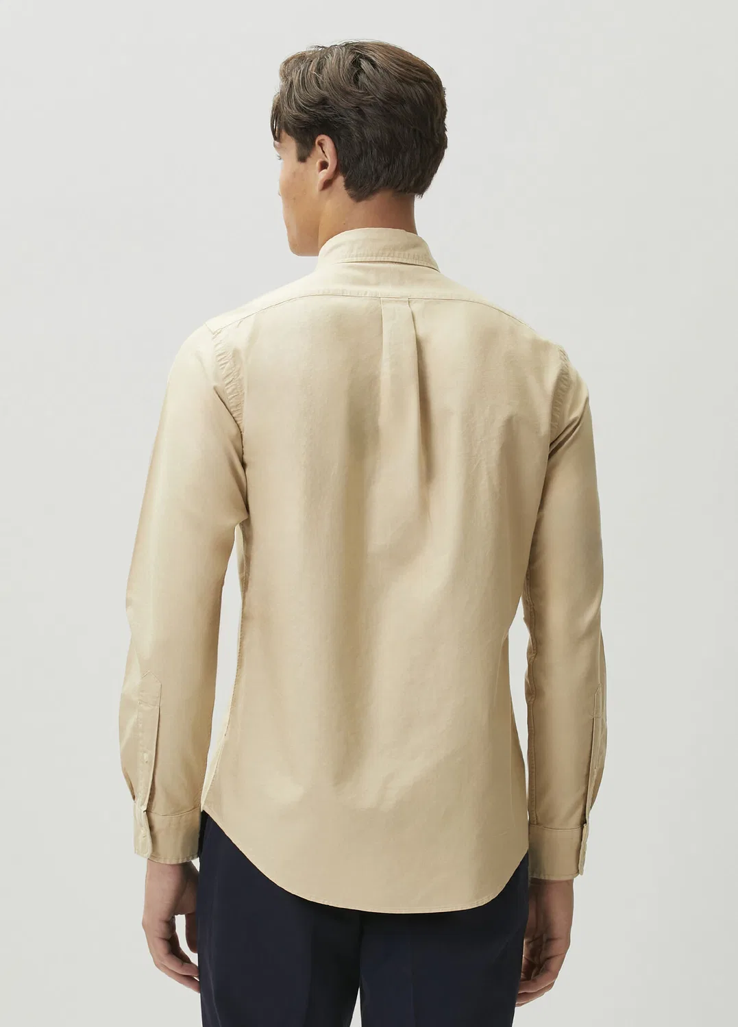 Рубашка Oxford Regular Fit Polo Ralph Lauren, brown — фото 4