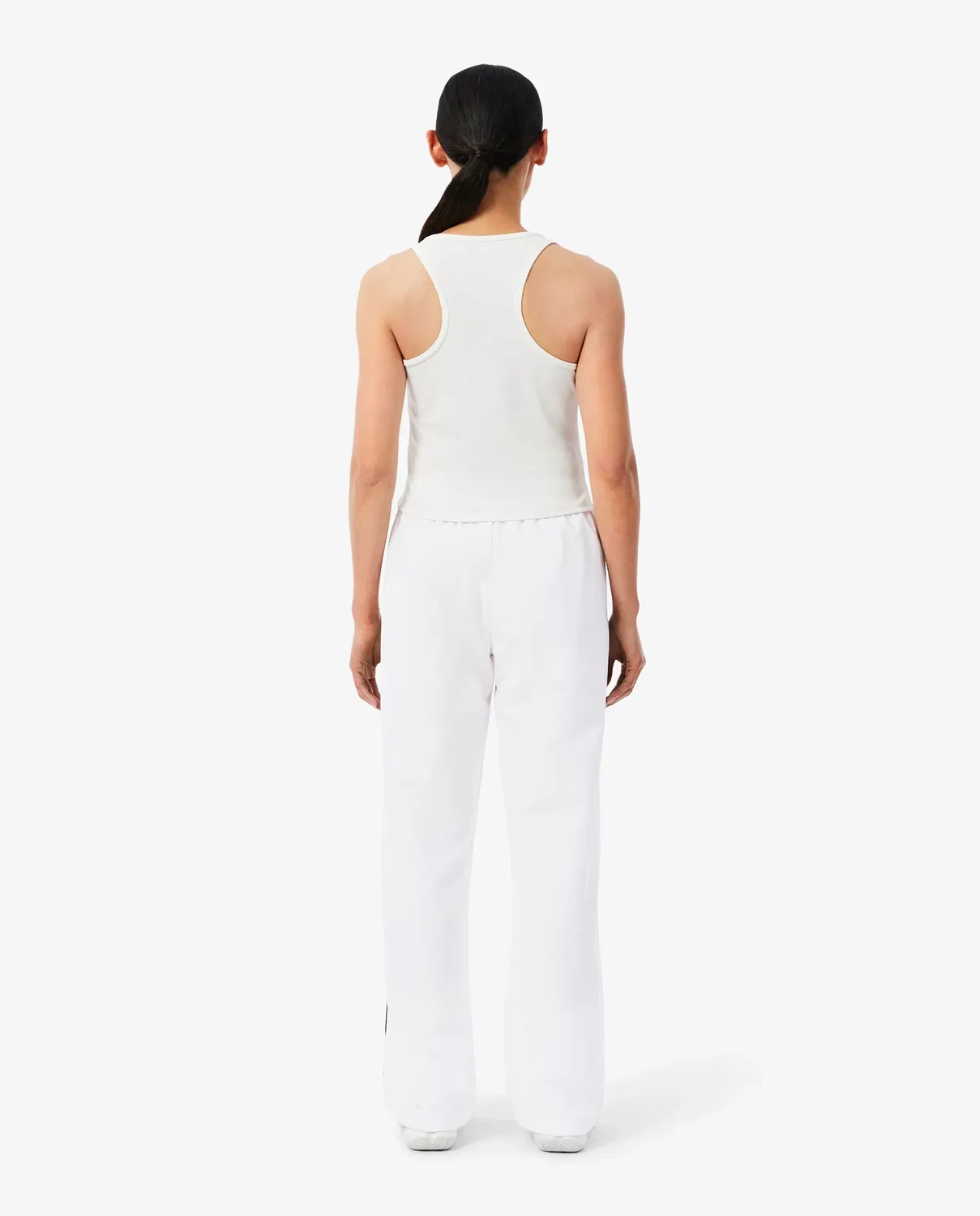 Брюки спортивные женские Lacoste Negro с водоотталкивающей отделкой — фото 2
