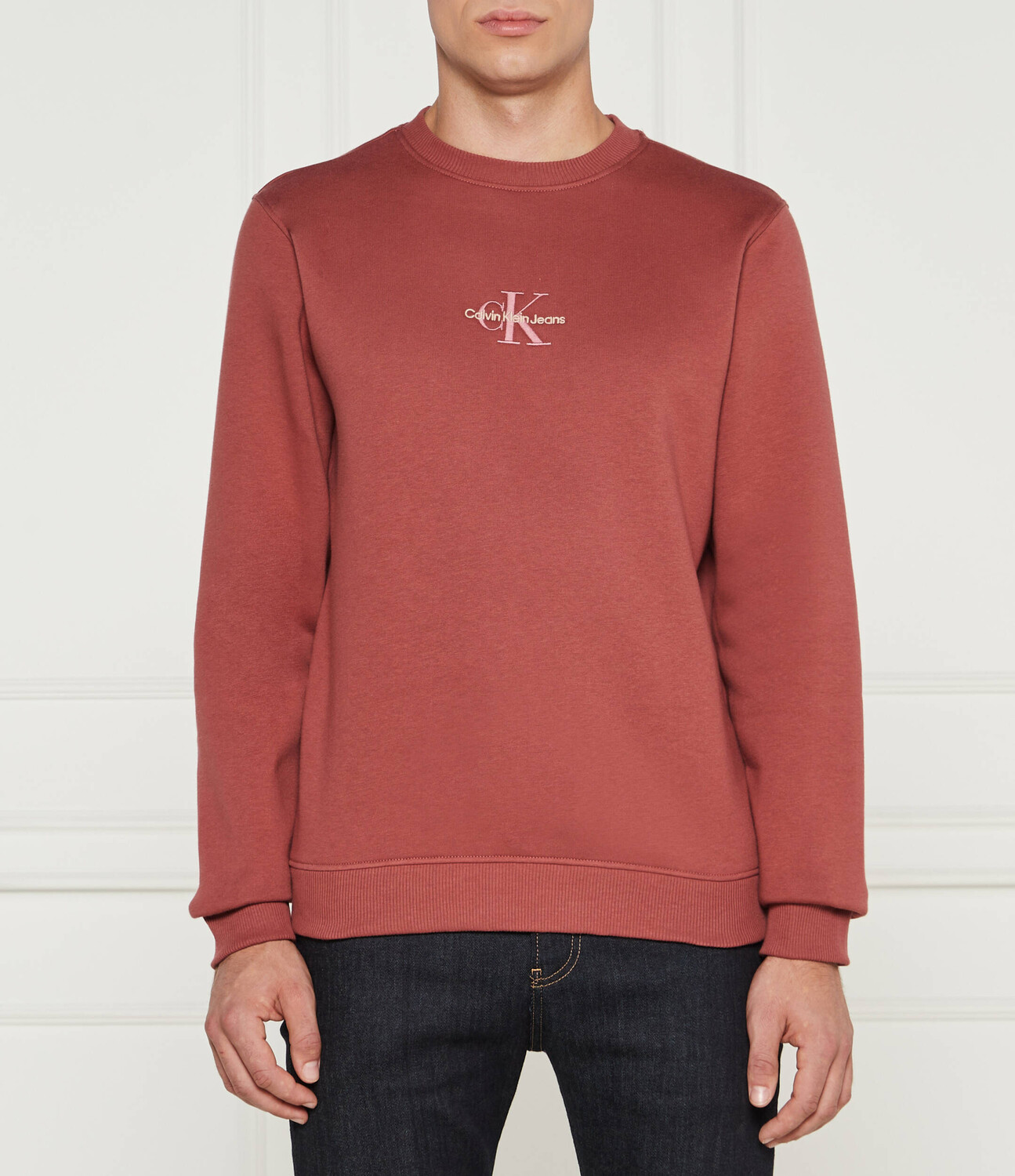 

Толстовка CALVIN KLEIN JEANS Regular Fit, бордо