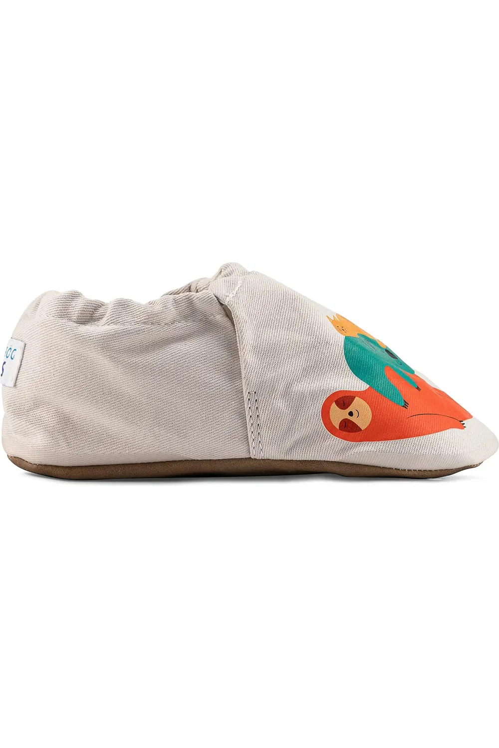 Детские тапочки slip-on с широкой колодкой Hyper Barefoot Hopfrög Kids, Cool Gray — фото 2