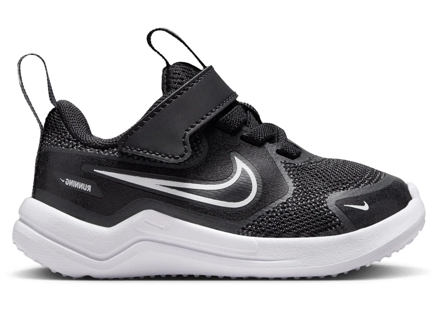 Детские кроссовки для мальчиков с длинным шнурком Nike Cosmic Runner Nike, Black Anthracite White
