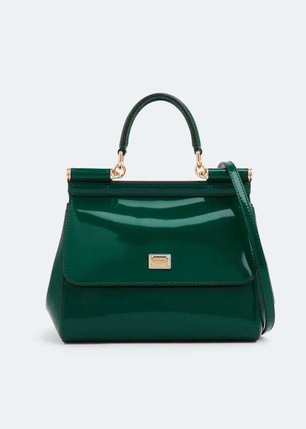 

Сумка кросс-боди DOLCE&GABBANA Sicily top-handle bag, зеленый