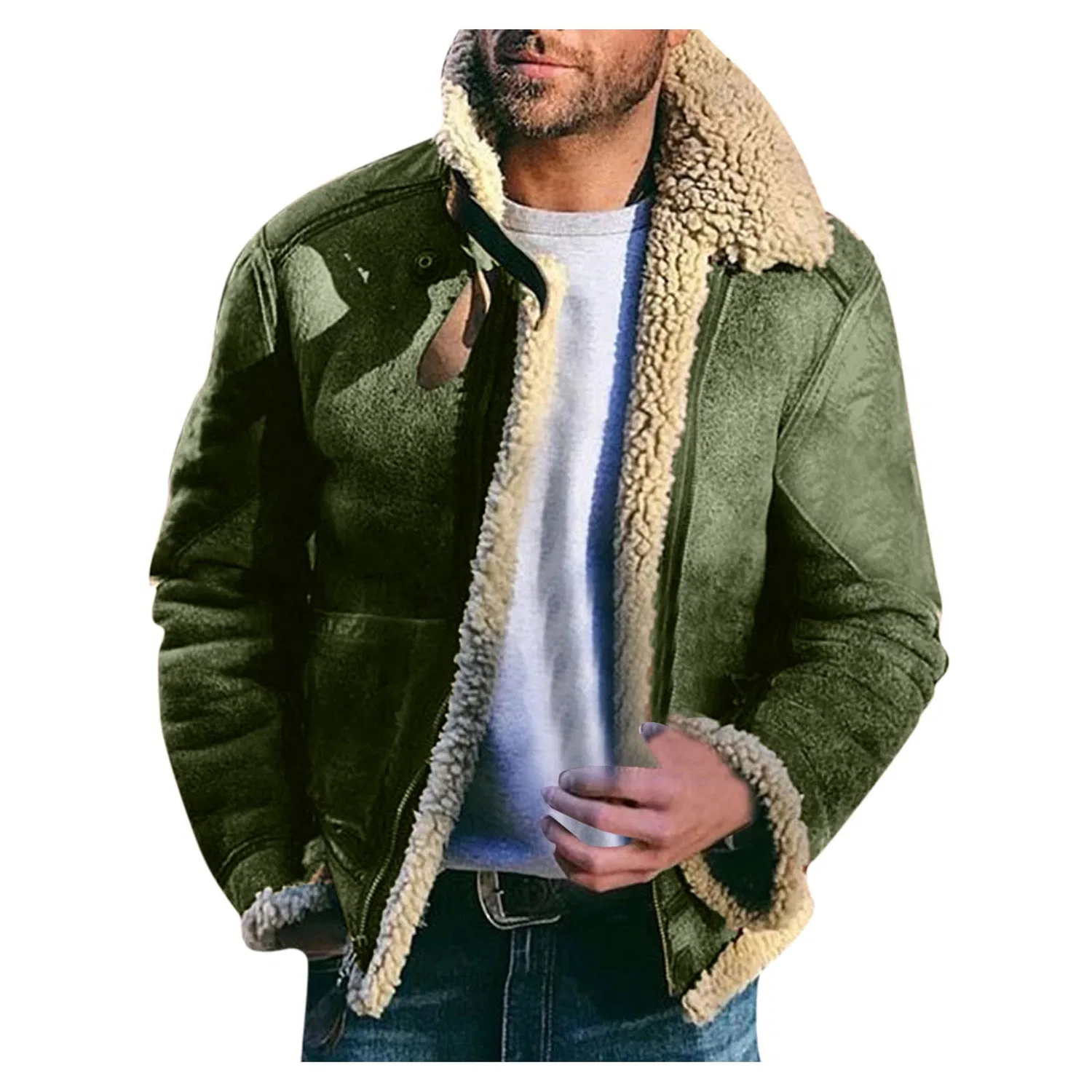 Мужская водонепроницаемая куртка Unisex Outdoor Waterproof Jacket, M05-Green