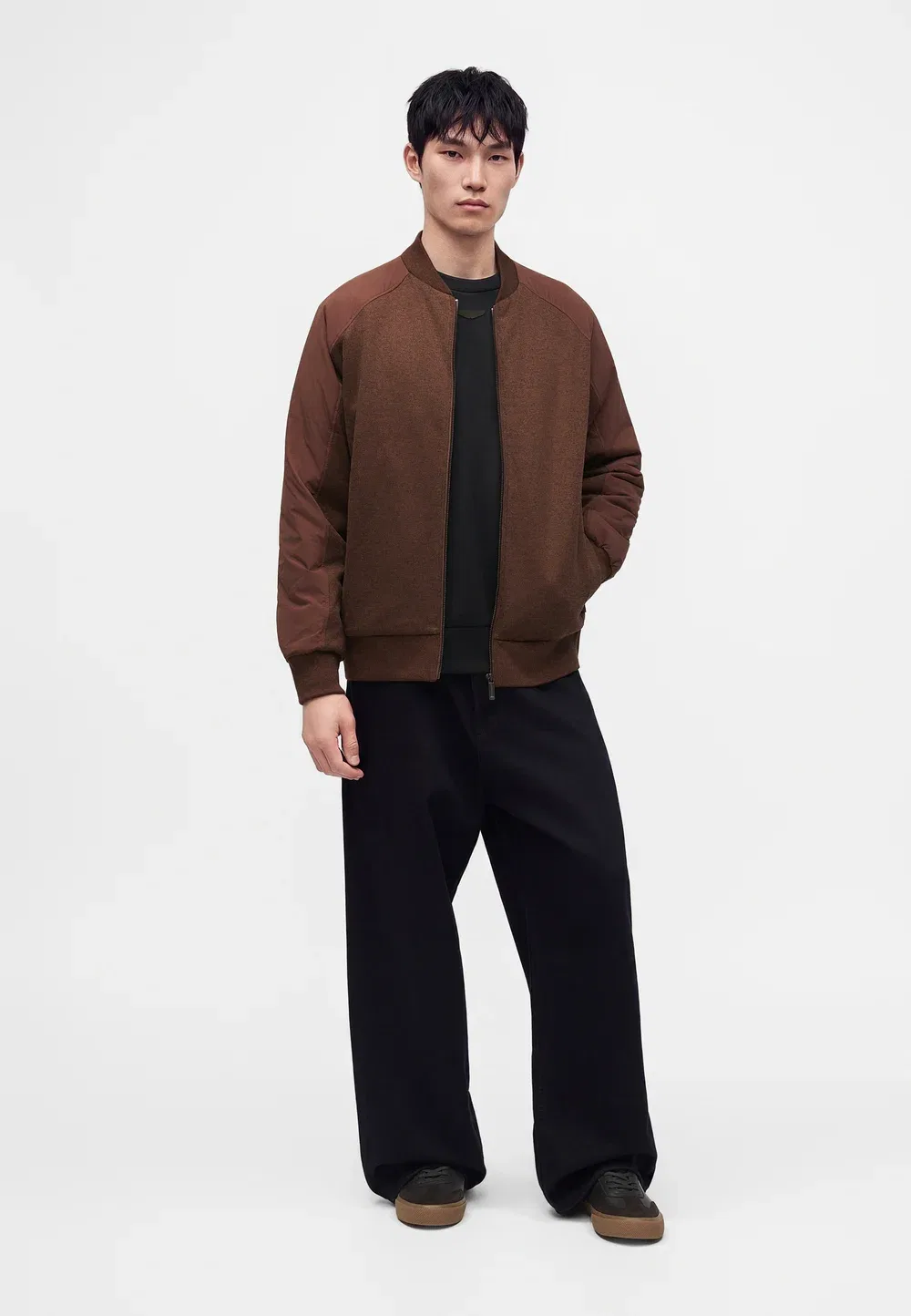 Skiles - бомбер Boss, Medium Brown — фото 2