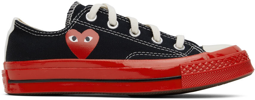 

Черно-красные низкие кеды Converse Edition Chuck 70 Comme des Garçons Play, Черный, Черно-красные низкие кеды Converse Edition Chuck 70 Comme des Garçons Play