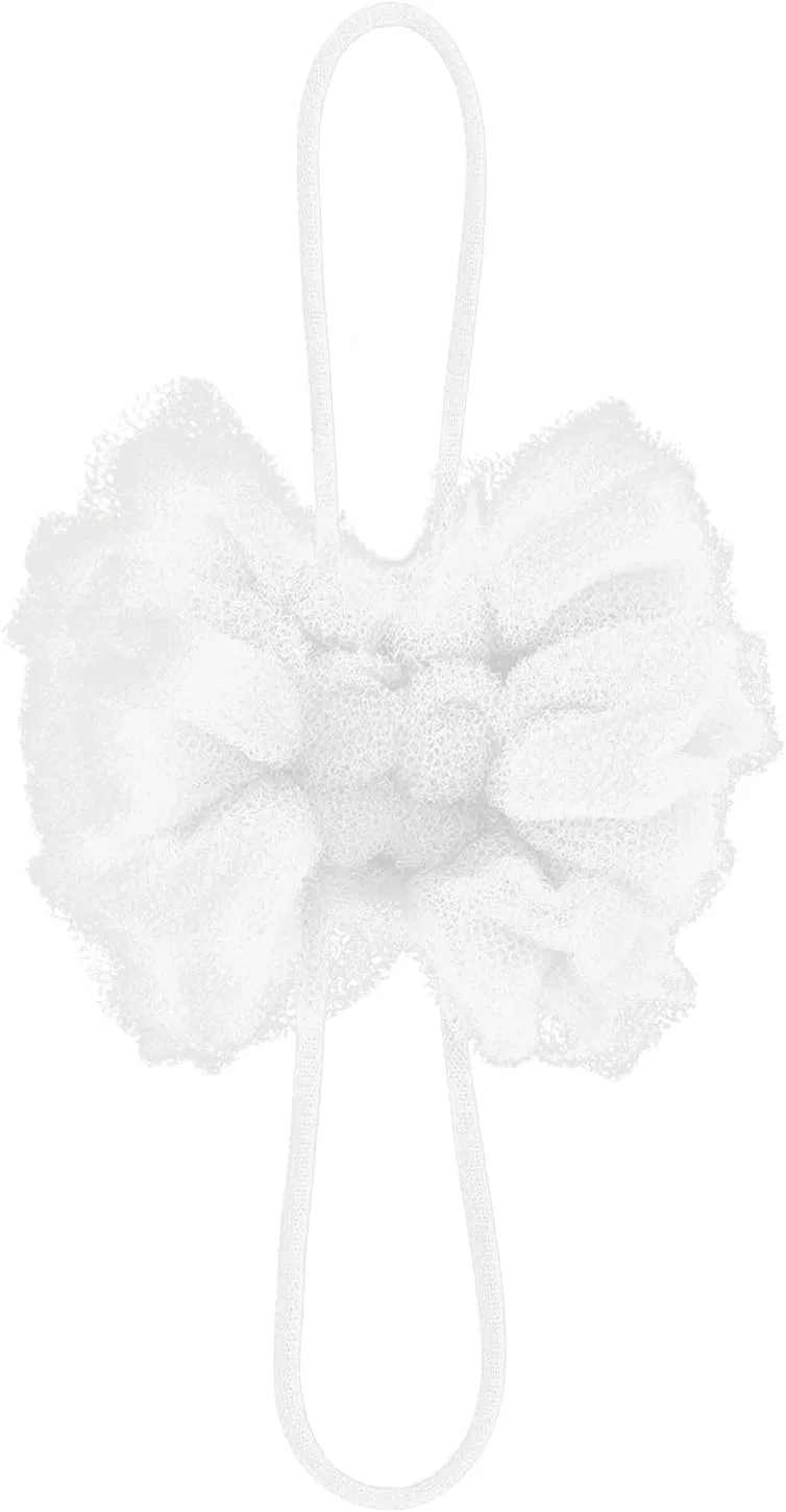 2-in-1 Душ Лофа для спины с ручками, 49x13.5 см, Белый Generisch