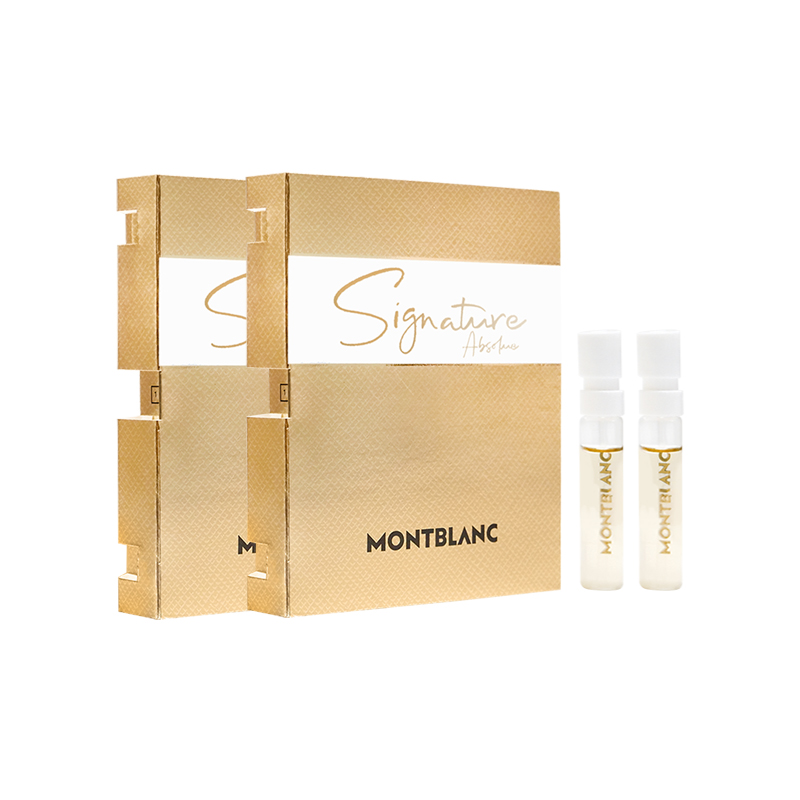 

Ice Peak Traveler Gilded Seal набор пробников парфюма Eau De Parfum деревянный 2мл*2 MONTBLANC