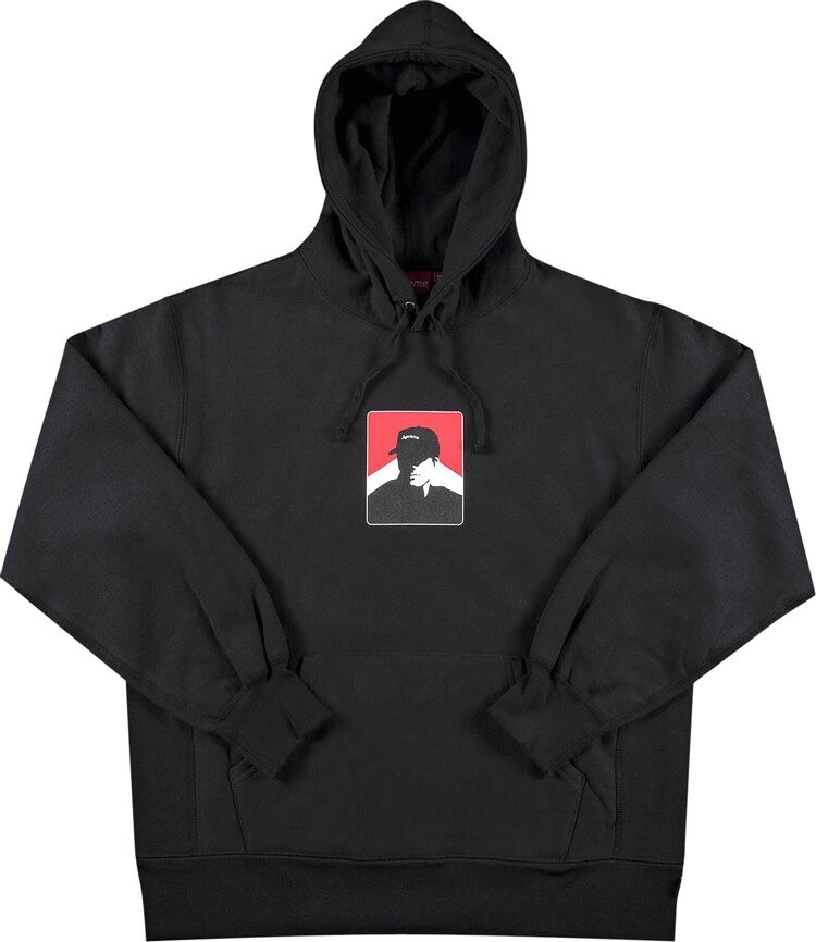 

Толстовка Supreme Portrait Hooded Sweatshirt 'Black', черный