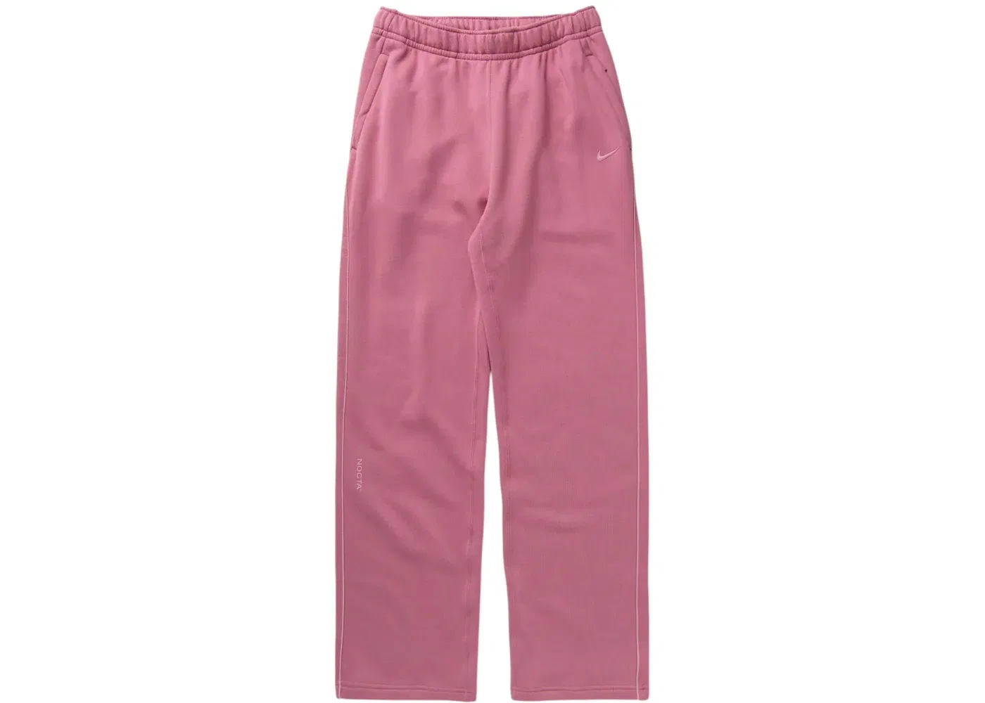 Мужские спортивные брюки с открытым низом Nike x NOCTA Fleece CS Open Hem Sweatpant, Desert Berry